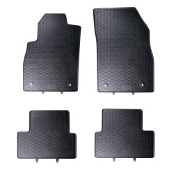 Tappetini per auto Geyer& Hosaja per Opel Cascada 2013-2019 su misura in gomma | Materiale resiste | Superficie antiscivolo | Impermeabile